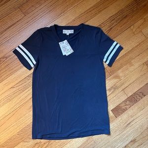 Pink Republic shirt, size xs, navy blue, NWT